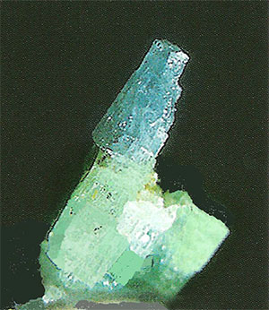 Blue And Green Crystal photo image