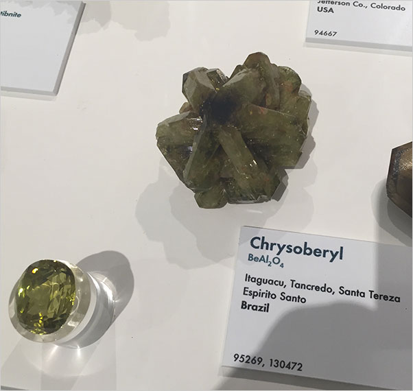 Chrysoberyl photo image