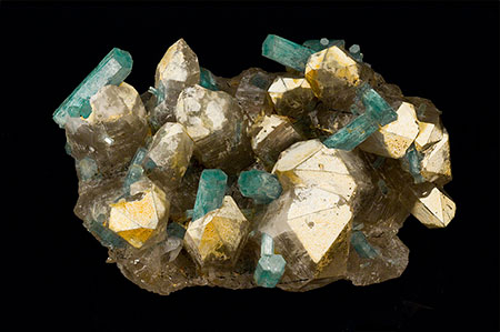 Aquamarine and Quartz photo image