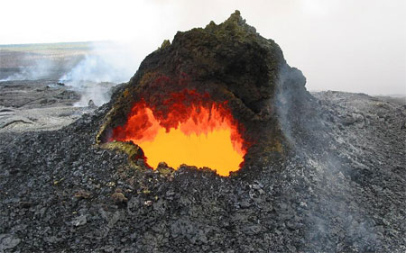 Volcano photo image