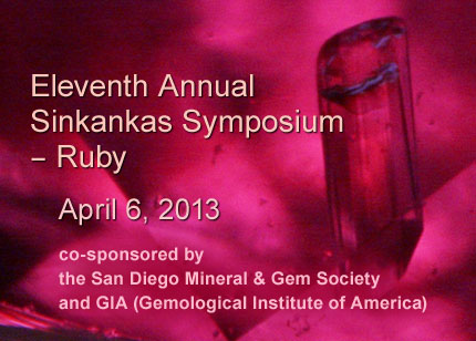 Sinkankas Symposium masthead image