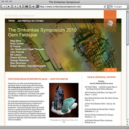 Symposium website image