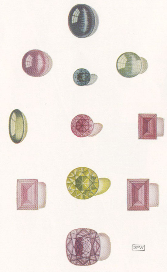 Tourmaline illustration image