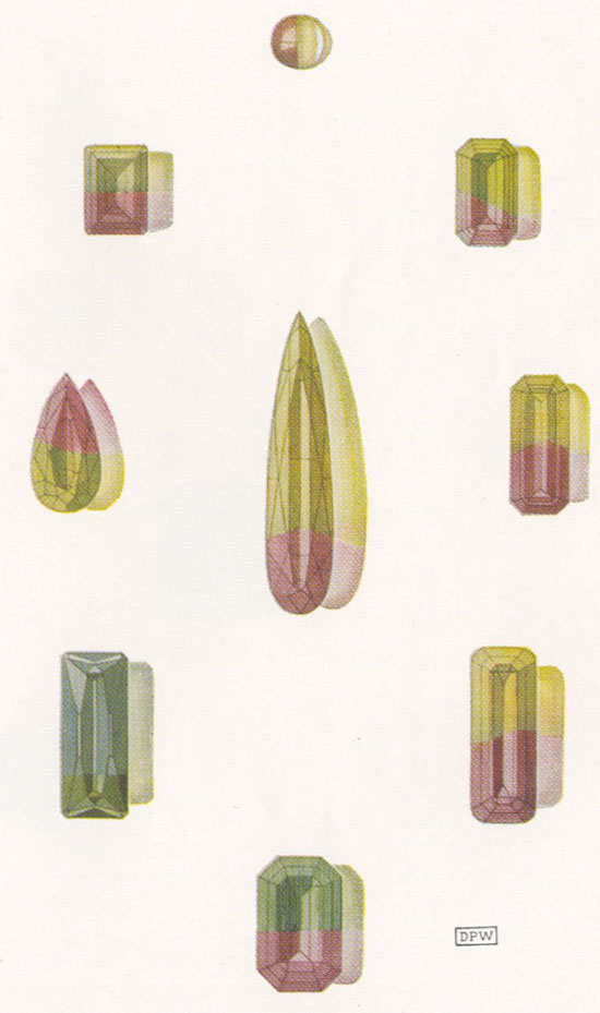 Tourmaline illustration image