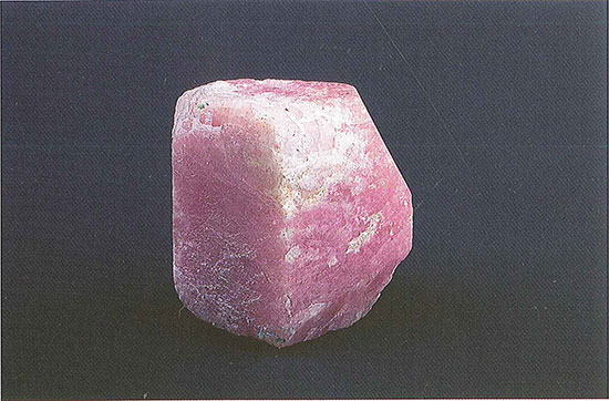 Corundum Crystal of Dolomite Marble photo image